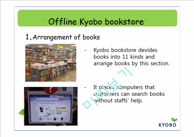 Kyobo Bookstore operation and E-market   (9 )